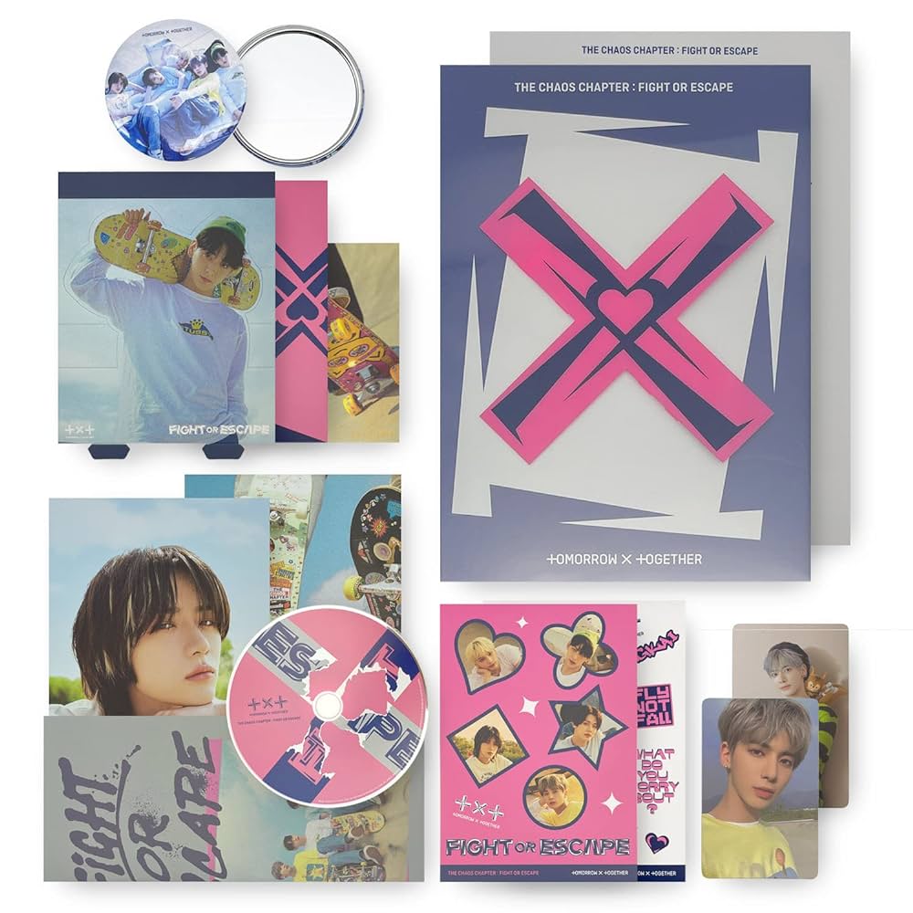 TXT - 2ND REPACKAGE ALBUM [THE CHAOS CHAPTER: FIGHT OR ESCAPE