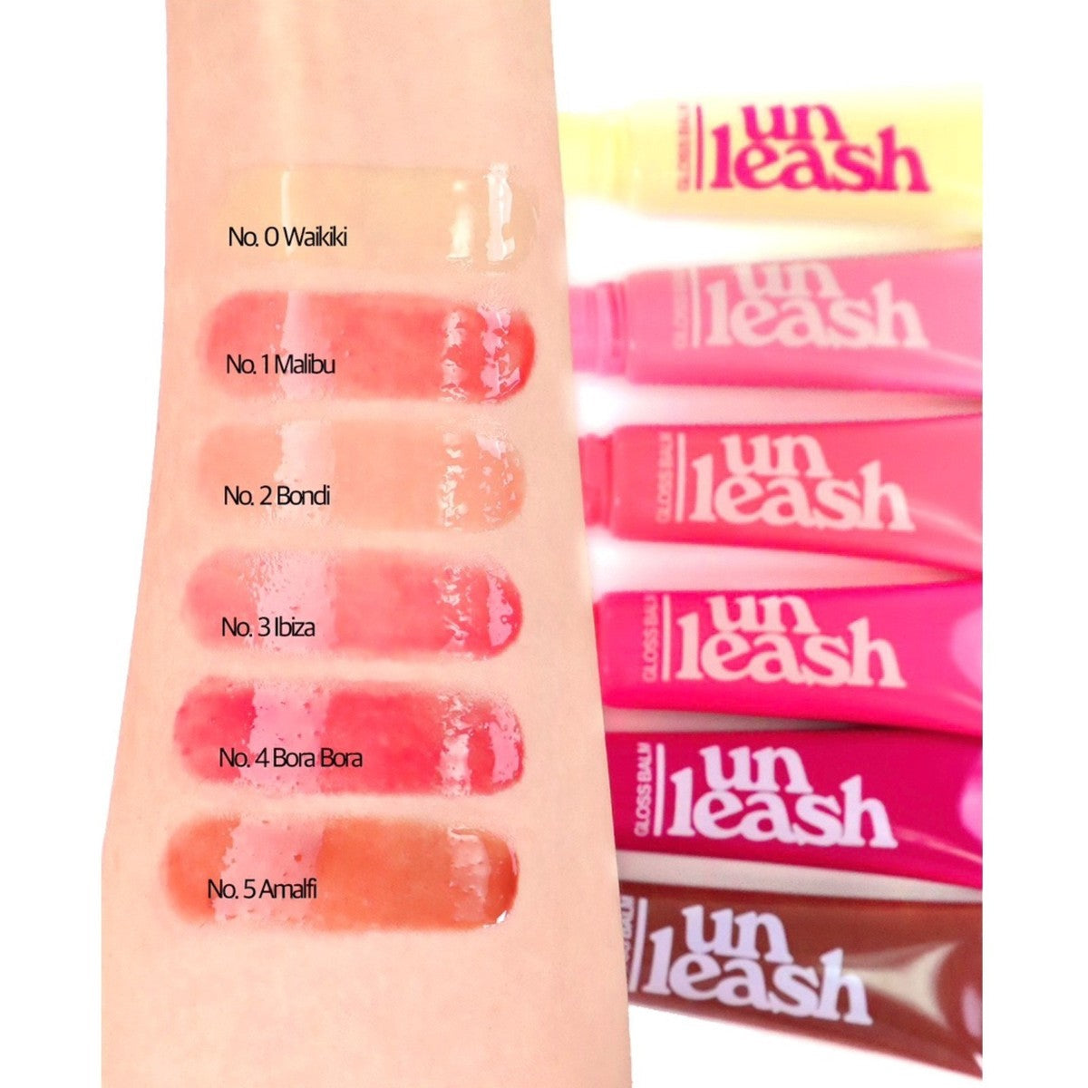Unleashia - Sunset Dazzle Gloss Balm No.1 Malibu