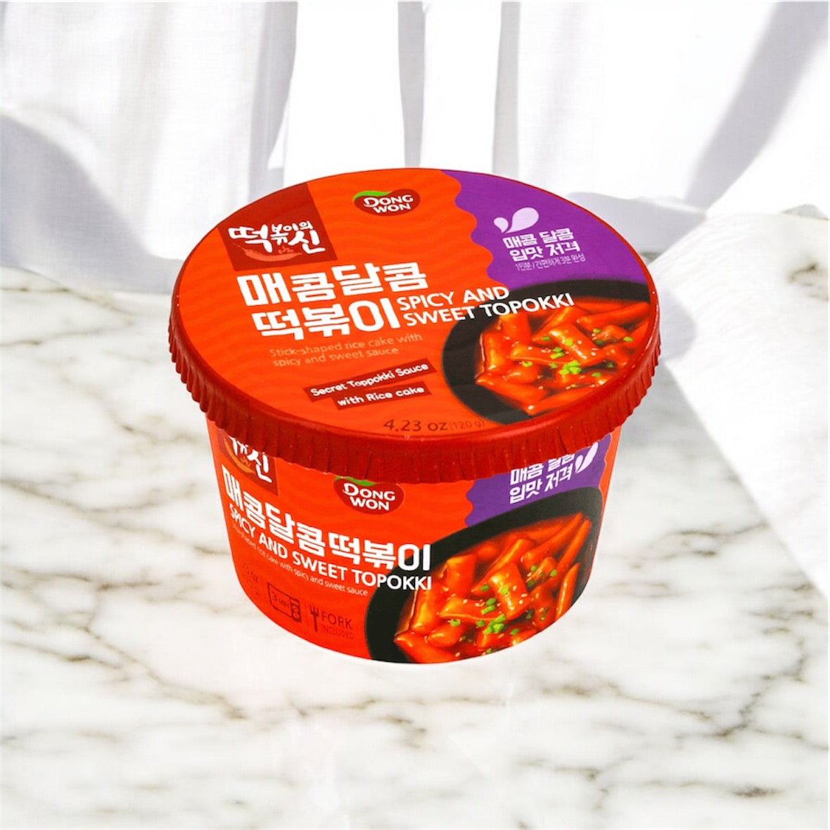 Sweet and Spicy Topokki Bowl