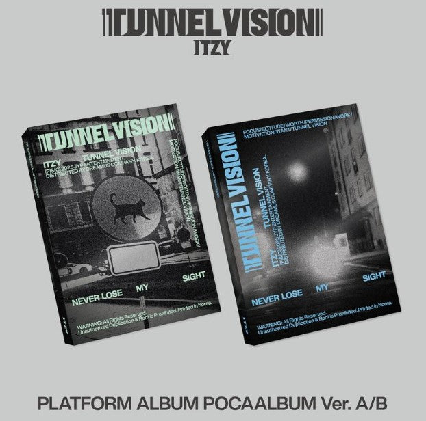 ITZY - [TUNNEL VISION] (POCAALBUM) (2 TYPES Random)