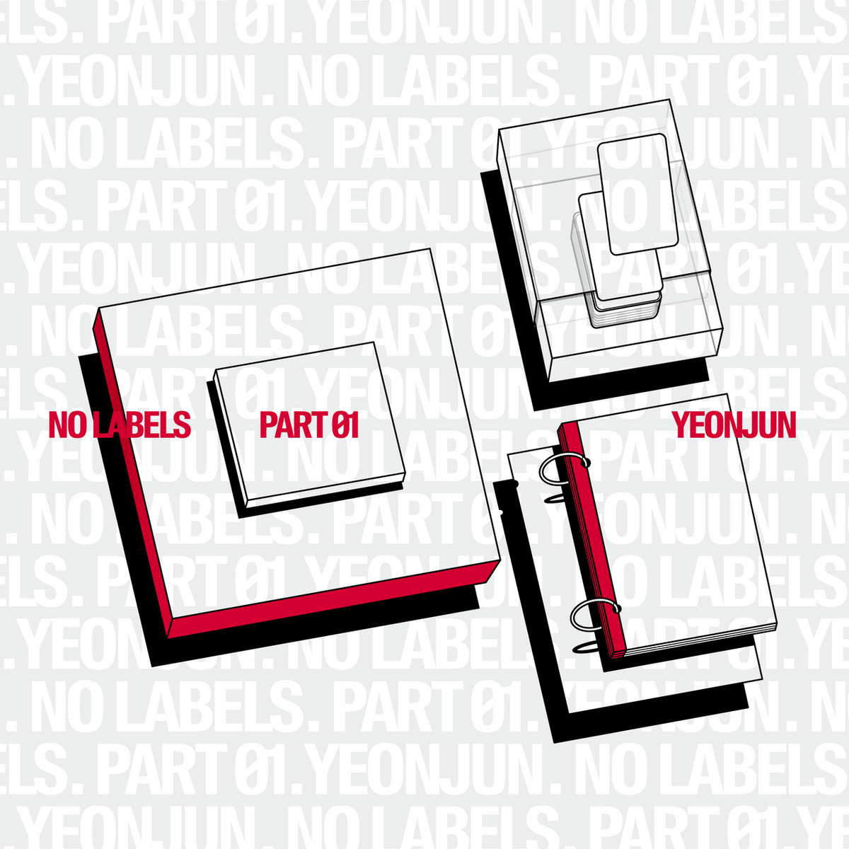YEONJUN (TXT) - 'NO LABELS: PART 01' (3 TYPES Random)