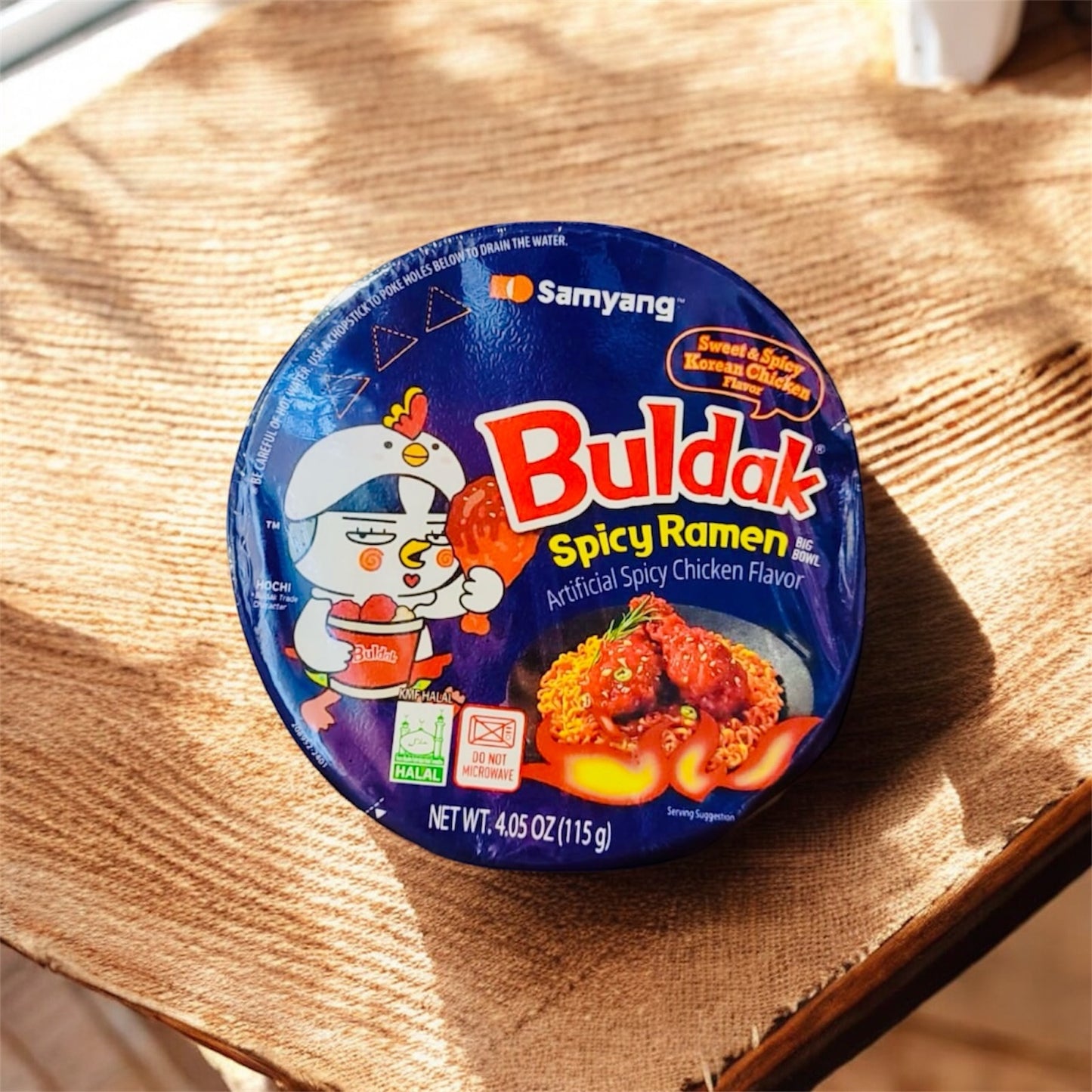 Buldak Ramen Bowl - Sweet and Spicy Korean Chicken flavor (picante)