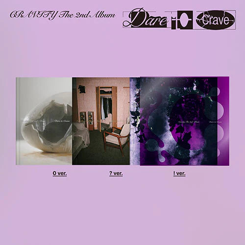 Cravity- 2nd Album [DARE TO CRAVE] (3 TYPES Random)