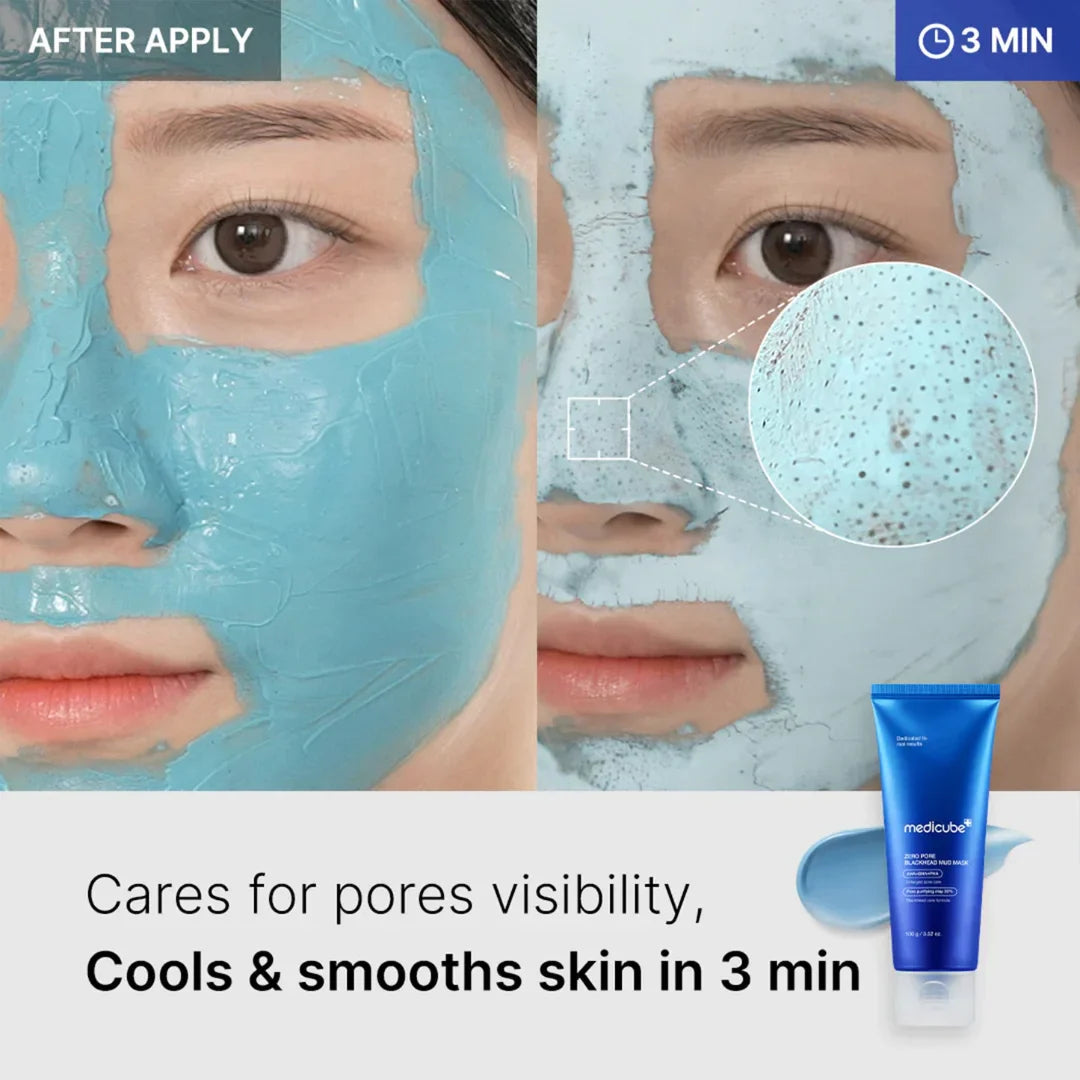 medicube - Zero Pore Blackhead Mud Mask 100g