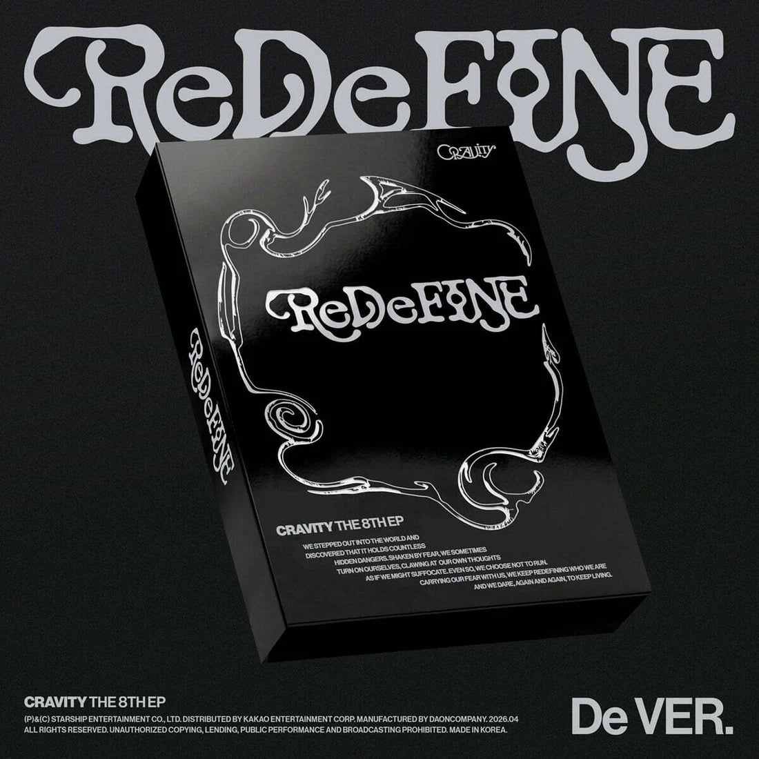 CRAVITY - ReDeFINE (8th Mini Album (De Ver.)