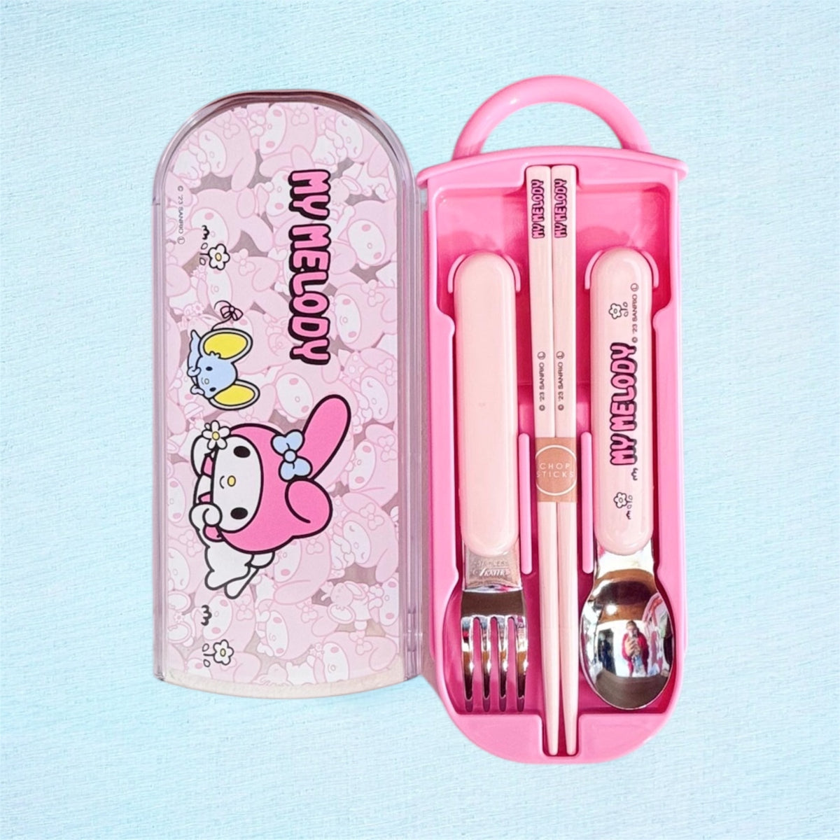 Set de palillos - My Melody (Hello Kitty)