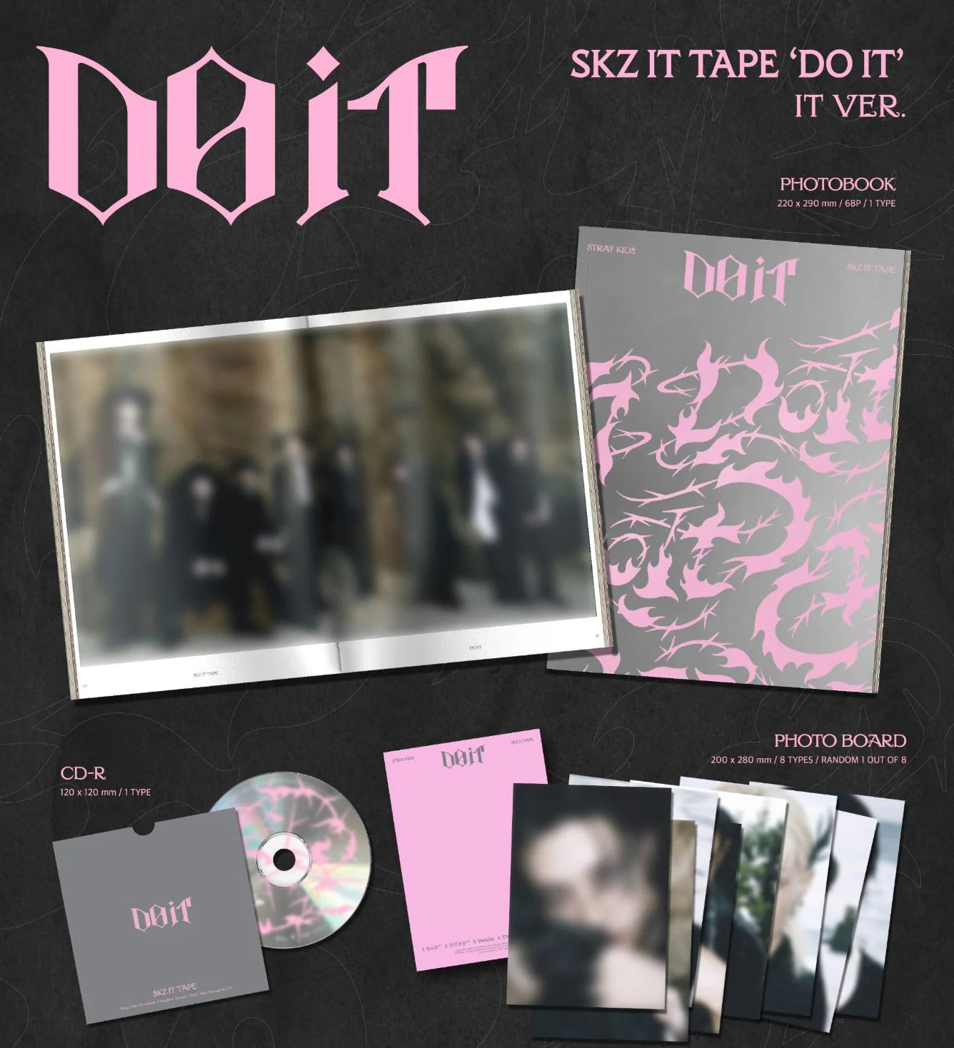 Stray Kids - SKZ IT TAPE 'DO IT' (IT VER.) (Standard VER.)