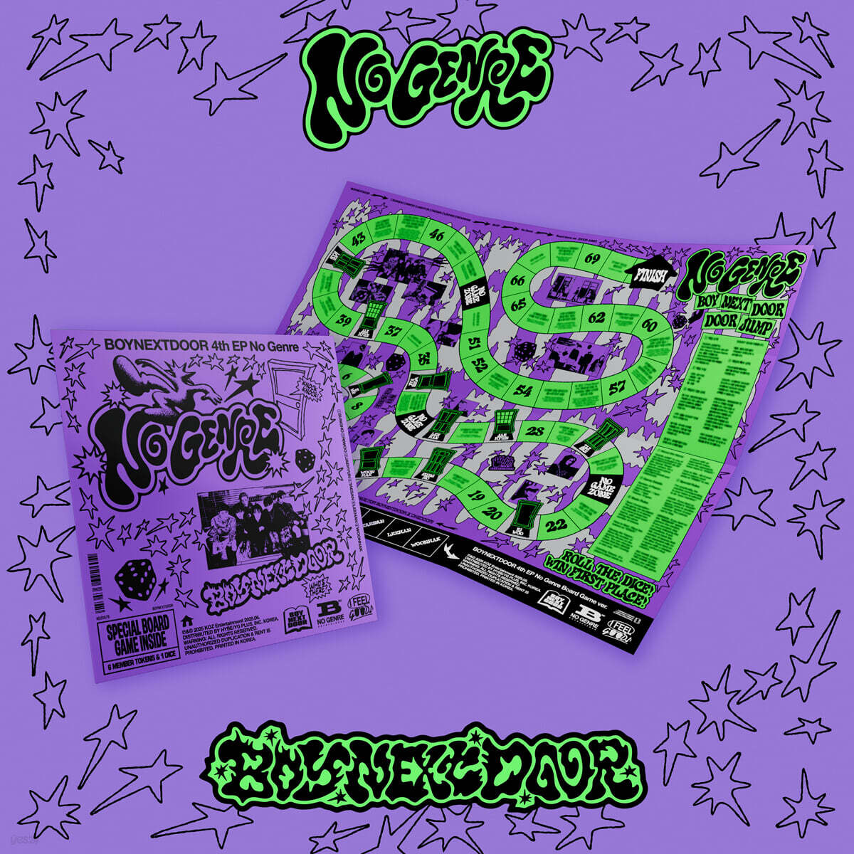 BOYNEXTDOOR - 4th EP [No Genre] (Board Game ver.) (6 TYPES Random)