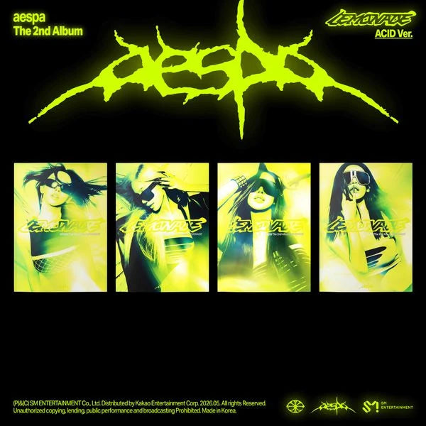 aespa - The 2nd Album 'LEMONADE' (ACID Ver.)