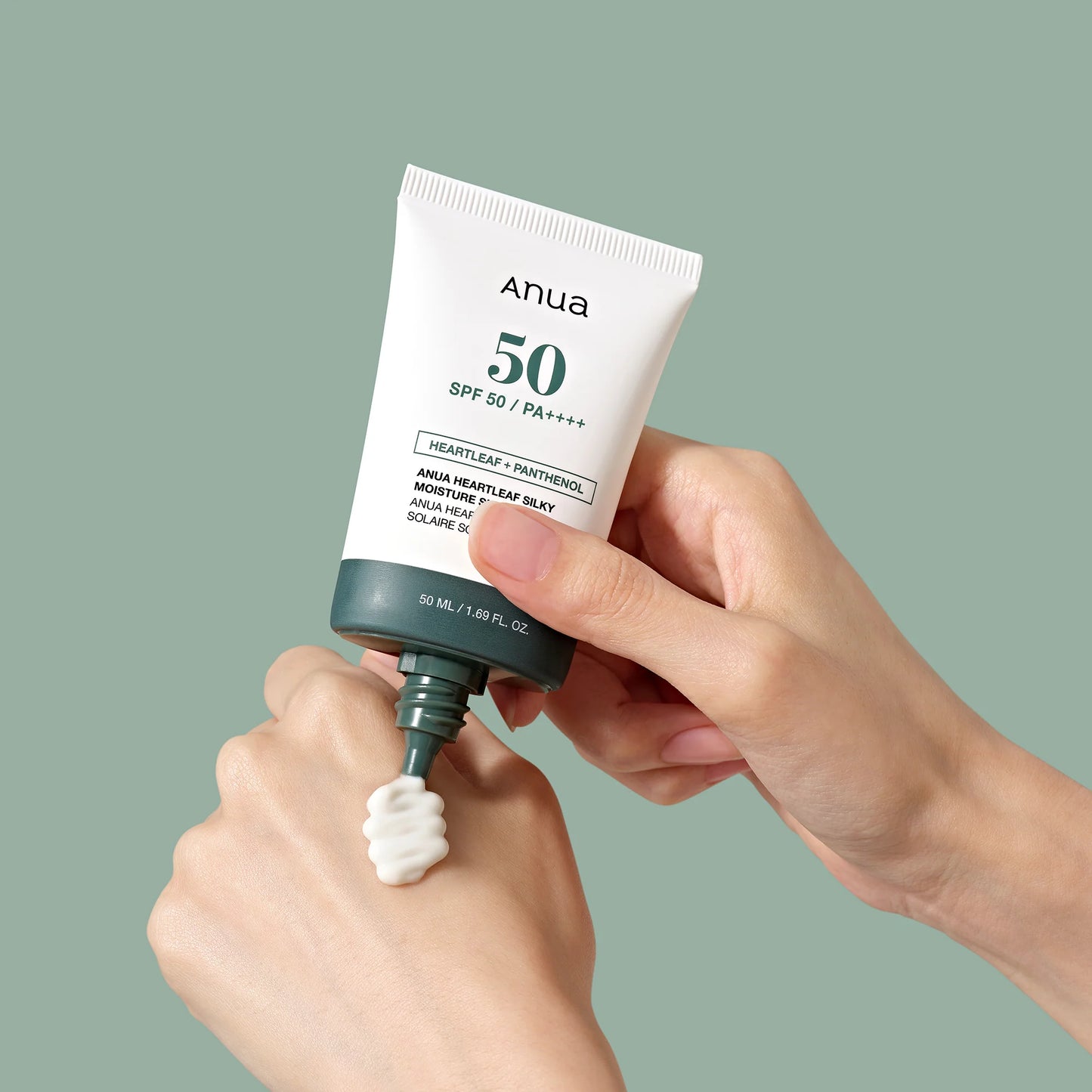 Anua - Heartleaf Silky Moisture Sun Cream 50ml SPF50+ PA++++