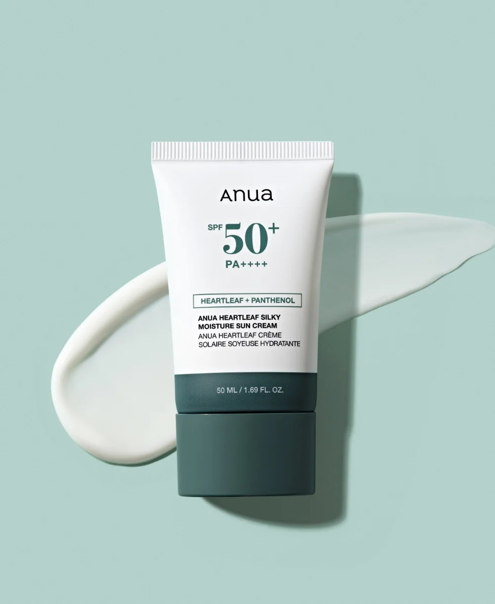 Anua - Heartleaf Silky Moisture Sun Cream 50ml SPF50+ PA++++