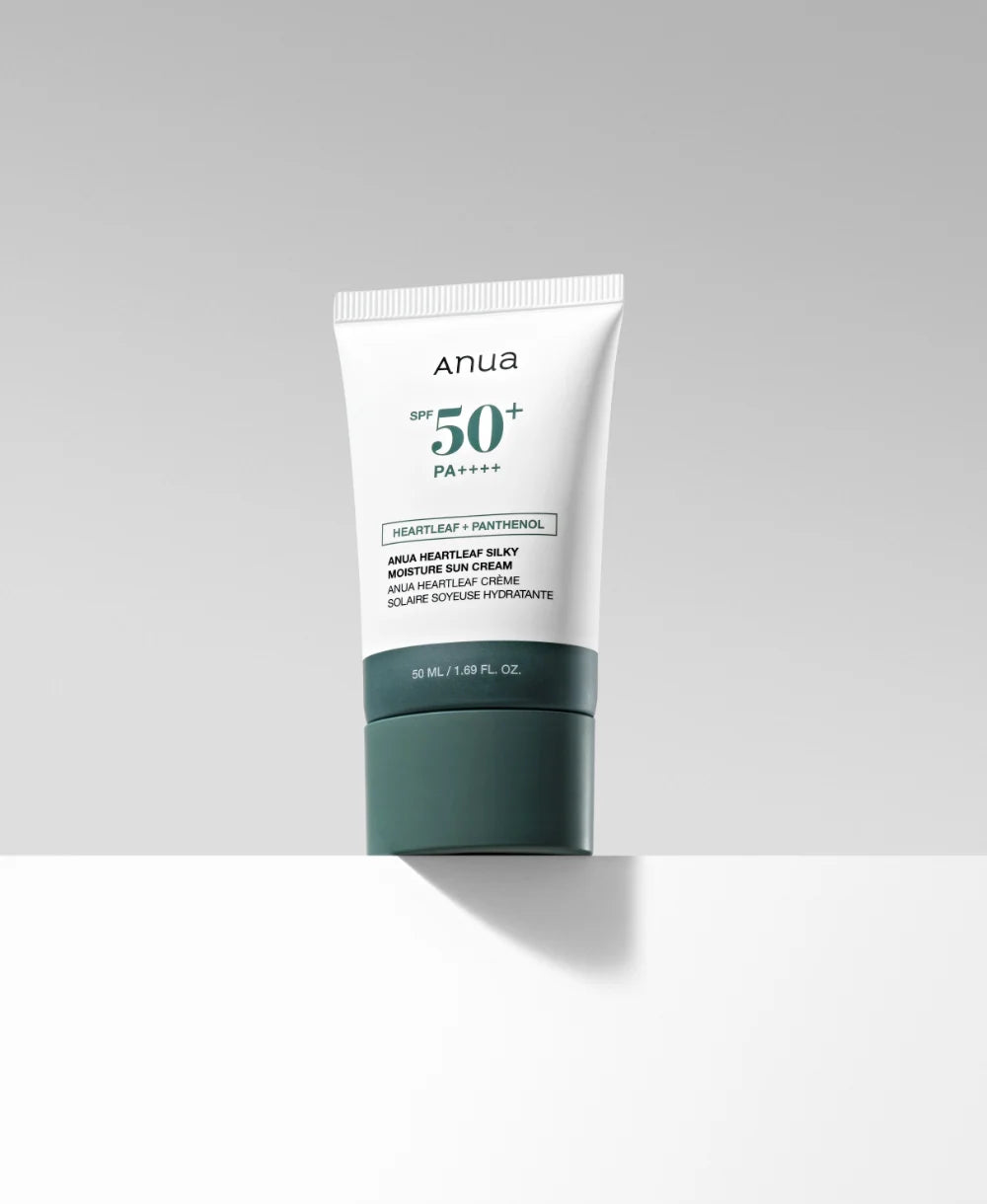 Anua - Heartleaf Silky Moisture Sun Cream 50ml SPF50+ PA++++