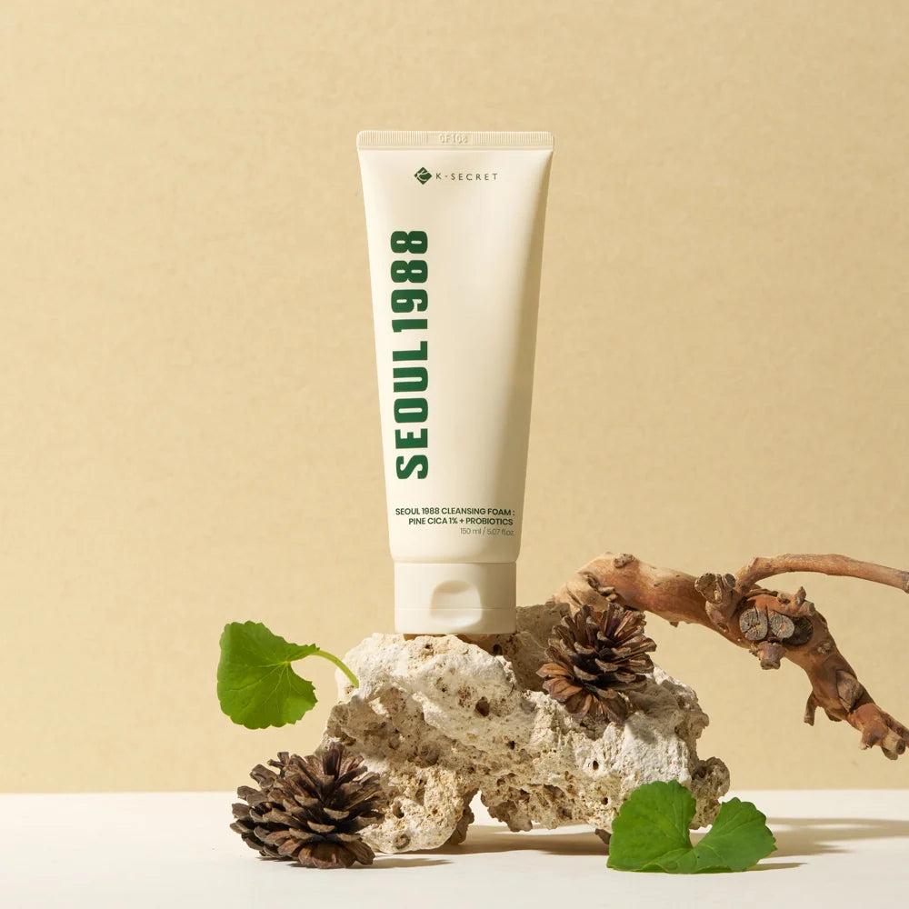 KSECRET - SEOUL 1988 Cleansing Foam : Pine Cica 1% + Probiotics 150ml