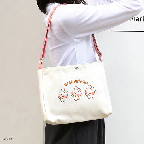 BTS - BT21 minini CANVAS CROSS BAG COOKY