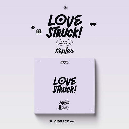 Kep1er - The 4th Mini Album [LOVESTRUCK!] (Digipack Ver.) (Random Ver.)