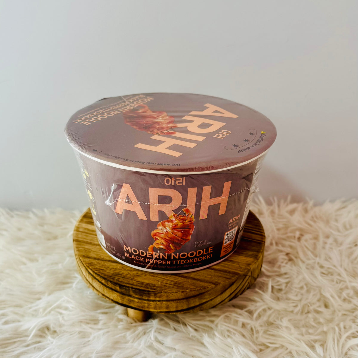 아리 Arih - Modern Noodle Black Pepper Tteokbokki Bowl