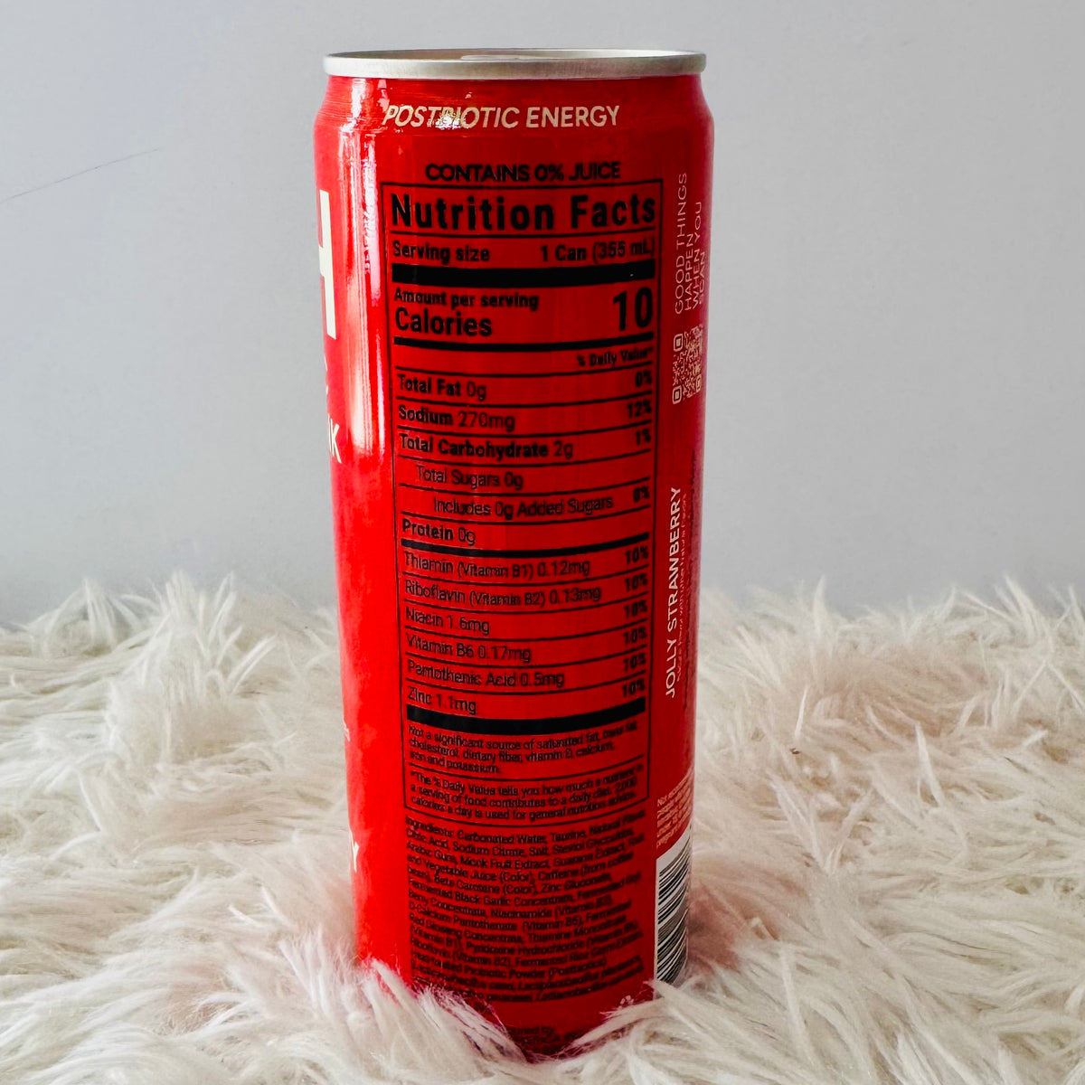 아리 Arih - Postbiotic Energy Drink Jolly Strawberry 🍓