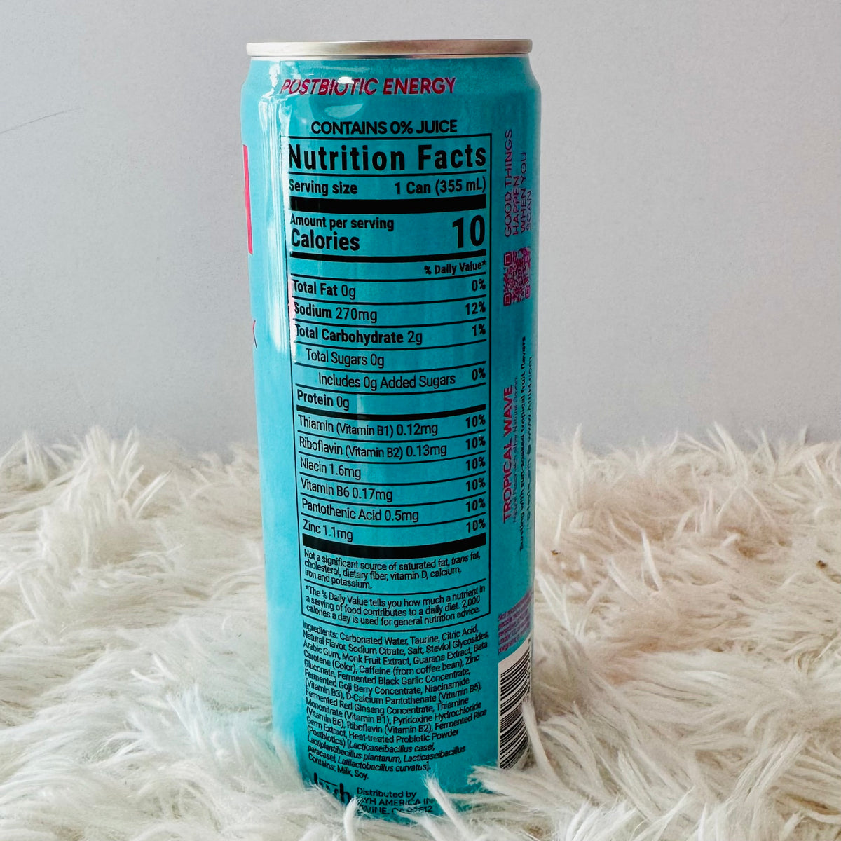 아리 Arih - Postbiotic Energy Drink Tropical Wave