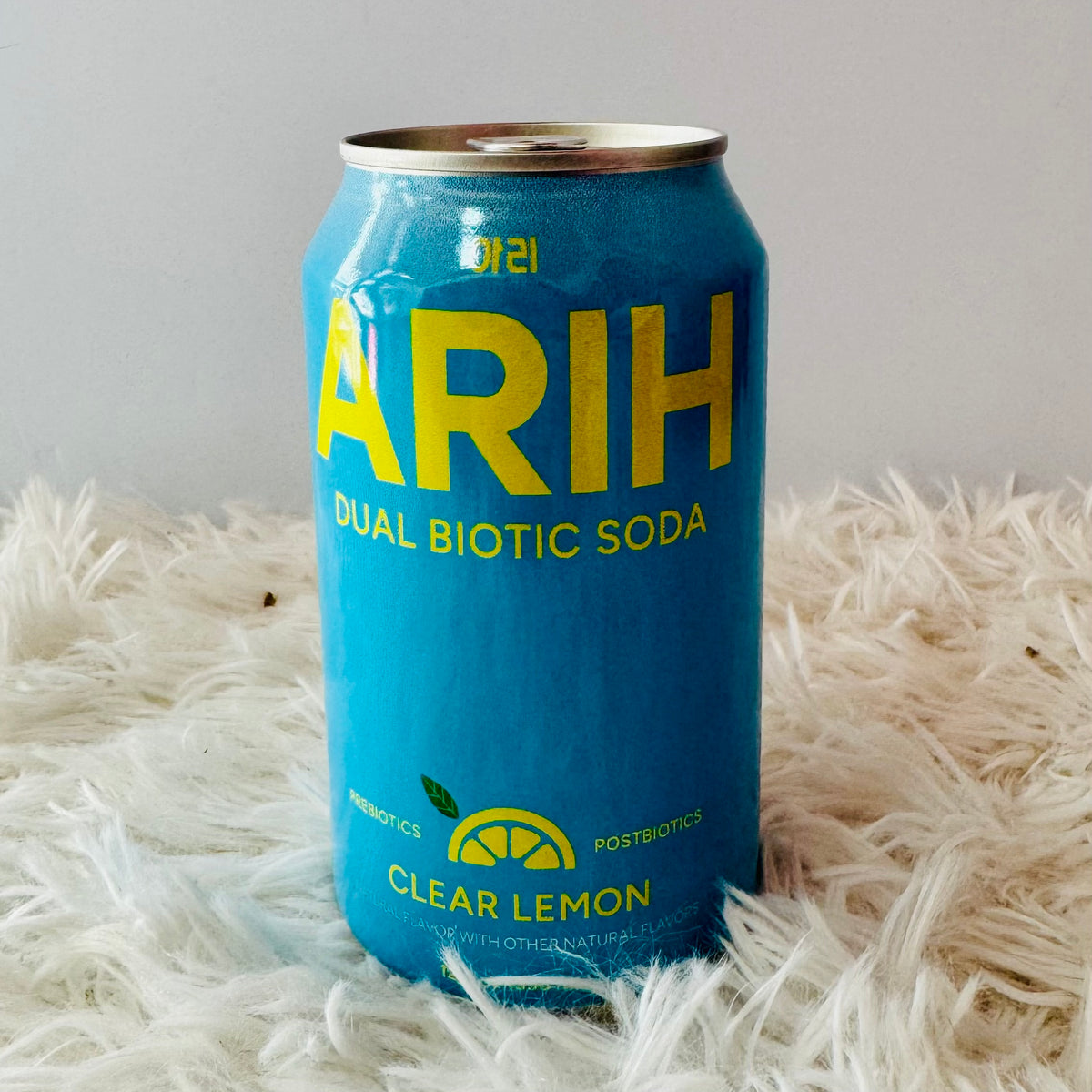 아리 Arih - Dual Biotic Soda Clear Lemon 🍋