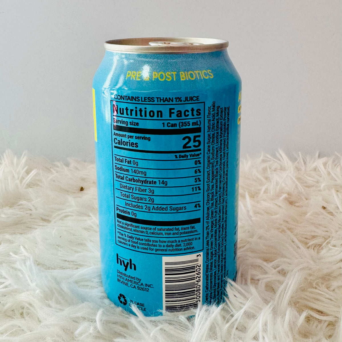 아리 Arih - Dual Biotic Soda Clear Lemon 🍋