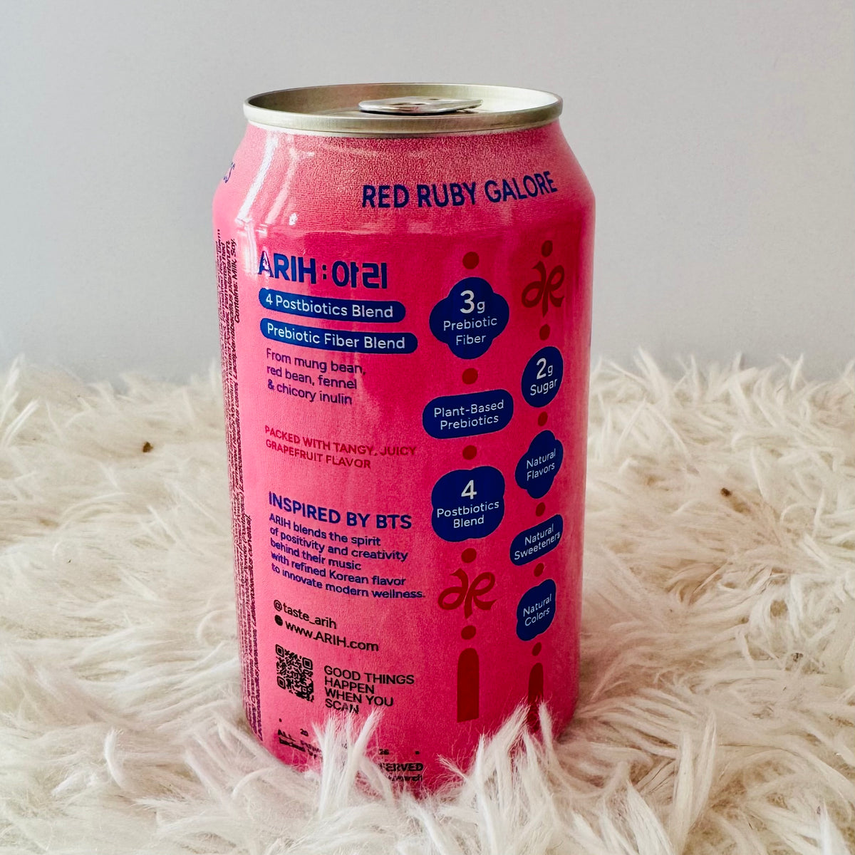 아리 Arih - Dual Biotic Soda Red Ruby Galore