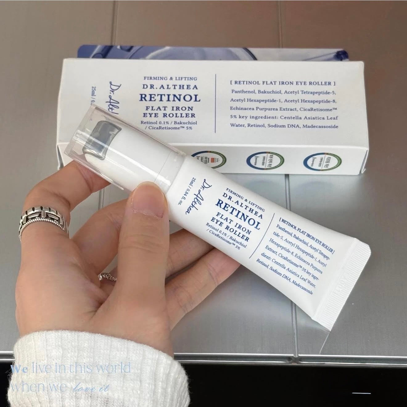 Dr.Althea - Retinol Flat Iron Eye Roller 25ml