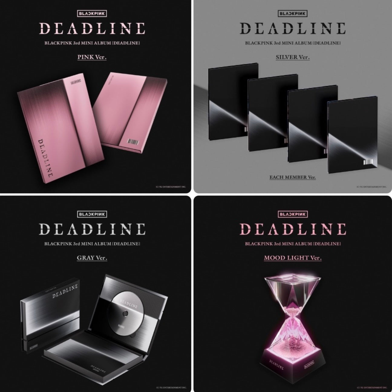BLACKPINK - 3rd Mini Album [DEADLINE] (4 TYPES Random) – Asia's Lovers