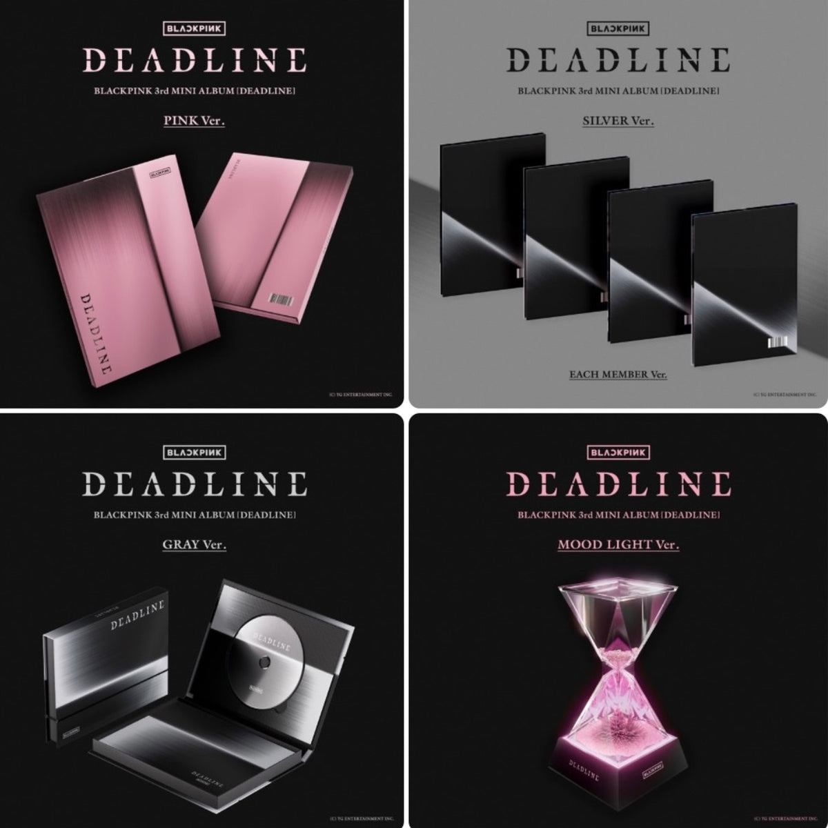 BLACKPINK - 3rd Mini Album [DEADLINE] (4 TYPES Random)