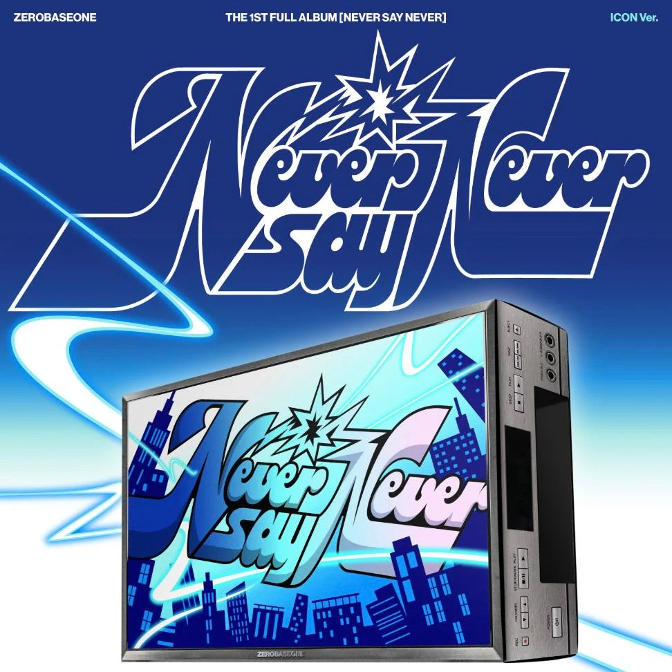 ZEROBASEONE - THE 1ST FULL ALBUM [NEVER SAY NEVER] (PHOTOBOOK Ver.) (2 TYPES Random)