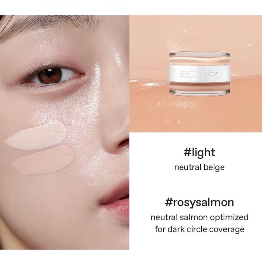 Glow - Not Dry Concealer #light #rosysalmon 10g