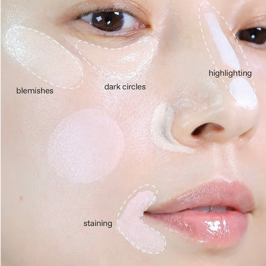 Glow - Not Dry Concealer #light #rosysalmon 10g