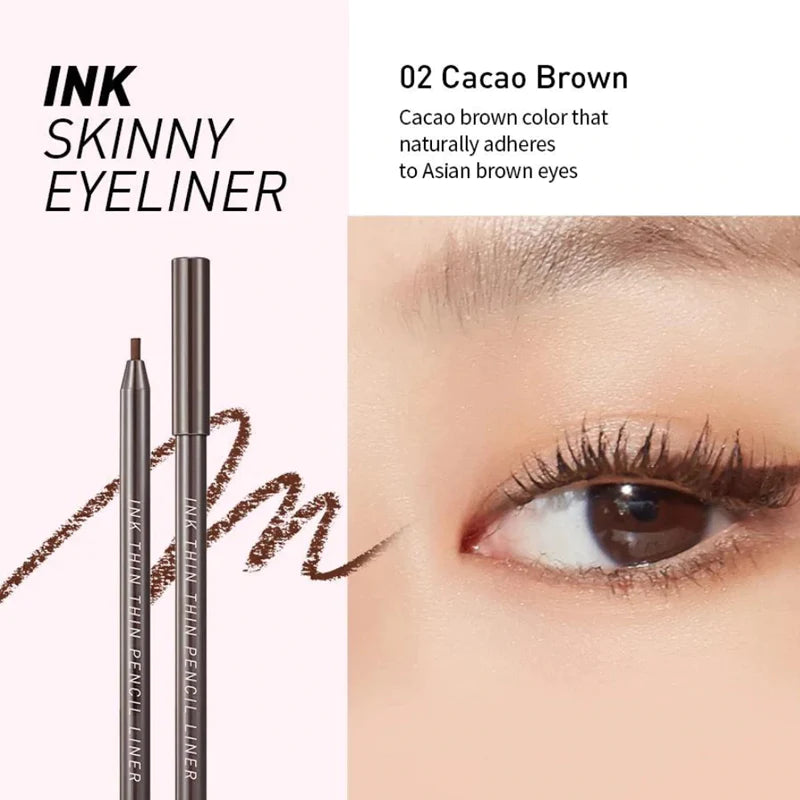 Peripera - INK THIN THIN PENCIL LINER 02 CACAO BROWN