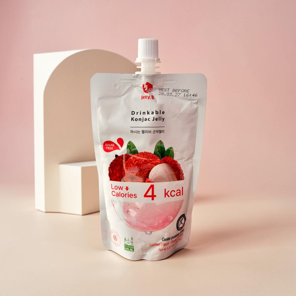 Jelly B - Konjac Jelly Lychee Flavor