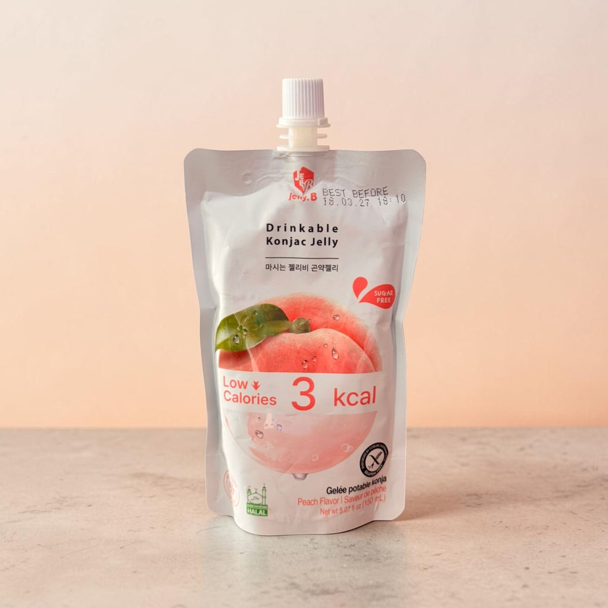 Jelly B - Konjac Jelly Peach Flavor