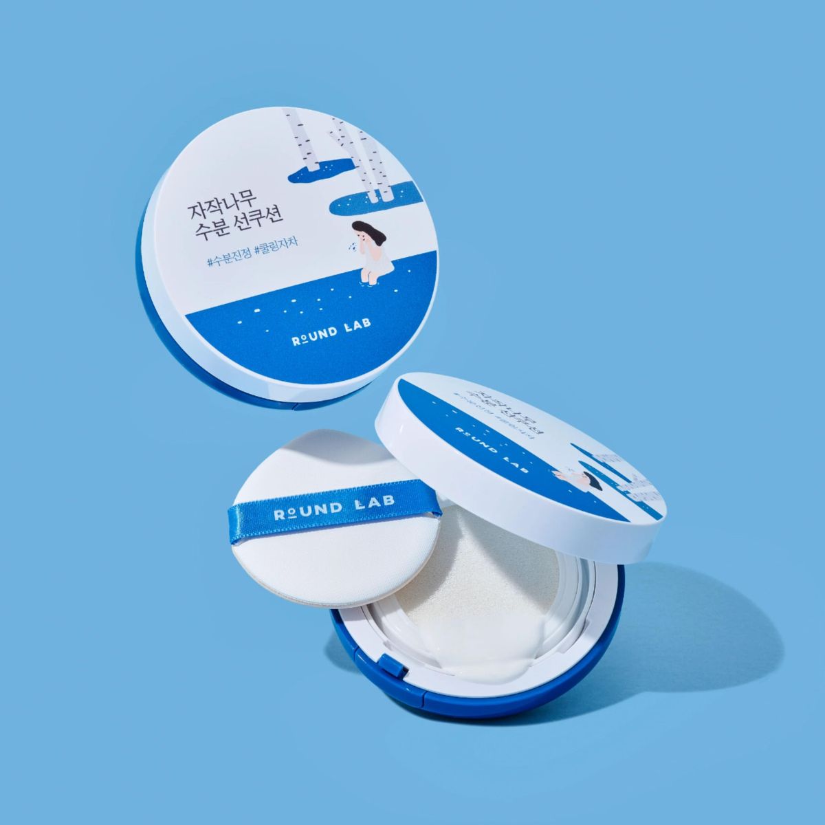 Round Lab - Birch Juice Moisutrizing Sun Cushion_15g