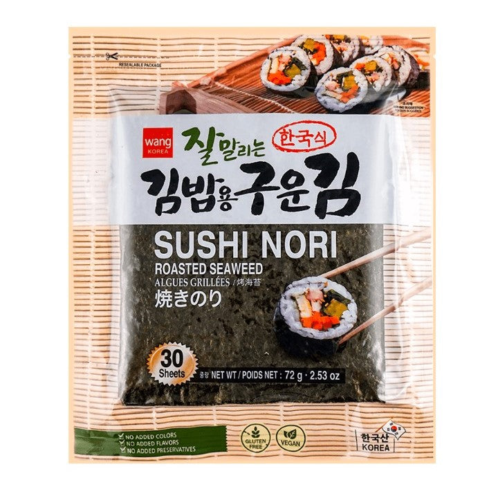 WANG Roasted Seaweed Sushi Nori 72g