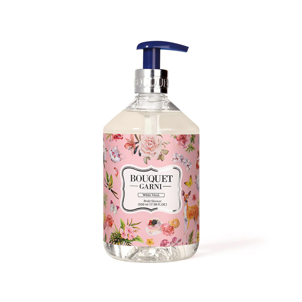 Bouquetgarni - Fragranced Body Shower (White Musk）520ml