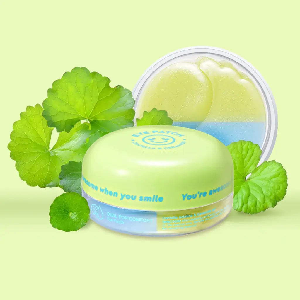 SNP Dual Pop Comfort Eye Patch Centela Asiatica & Ceramide NP 30ea