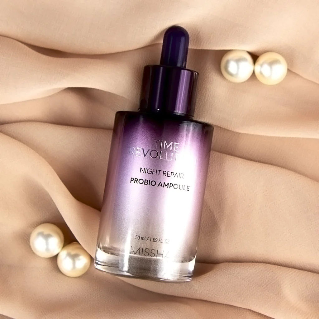 Missha - Time Revolution Night Repair PROBIO Ampoule, 1.7oz