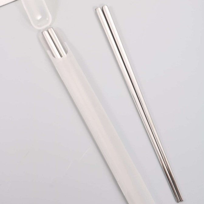 Stainless Steel Chopsticks (random color)