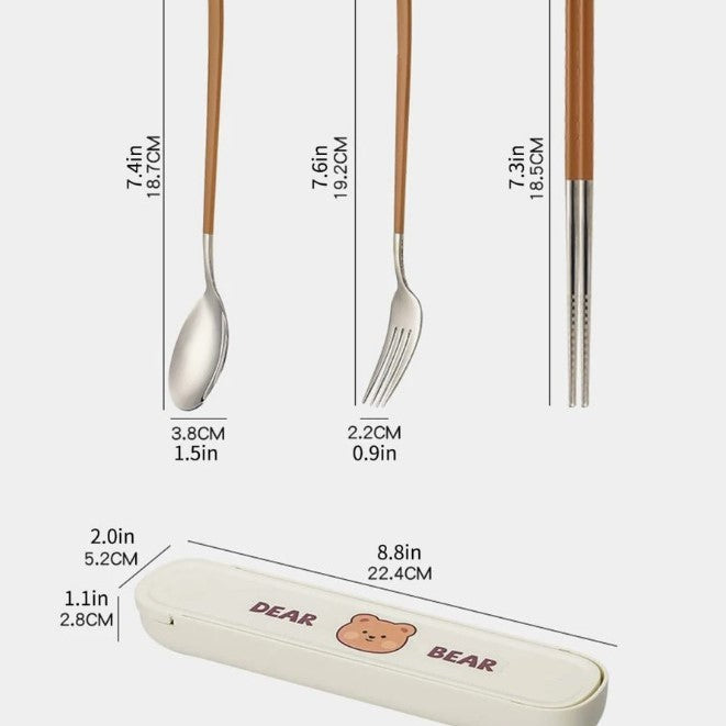 Dear Bear Chopsticks Set