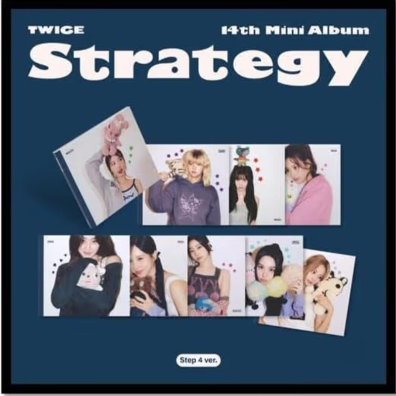 TWICE-14th Mini Album [STRATEGY] (Step 4 Ver.)(9 TYPE Random)