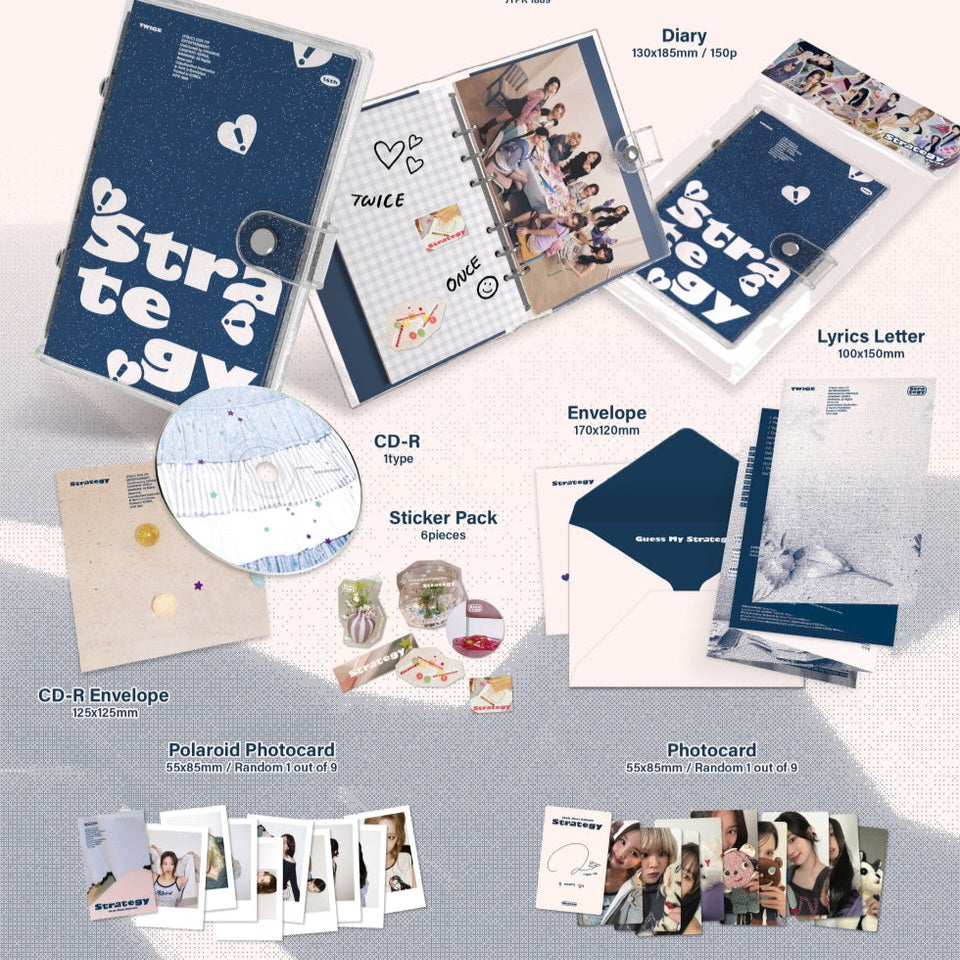 TWICE-14th Mini Album [STRATEGY] (Highlight Ver.)
