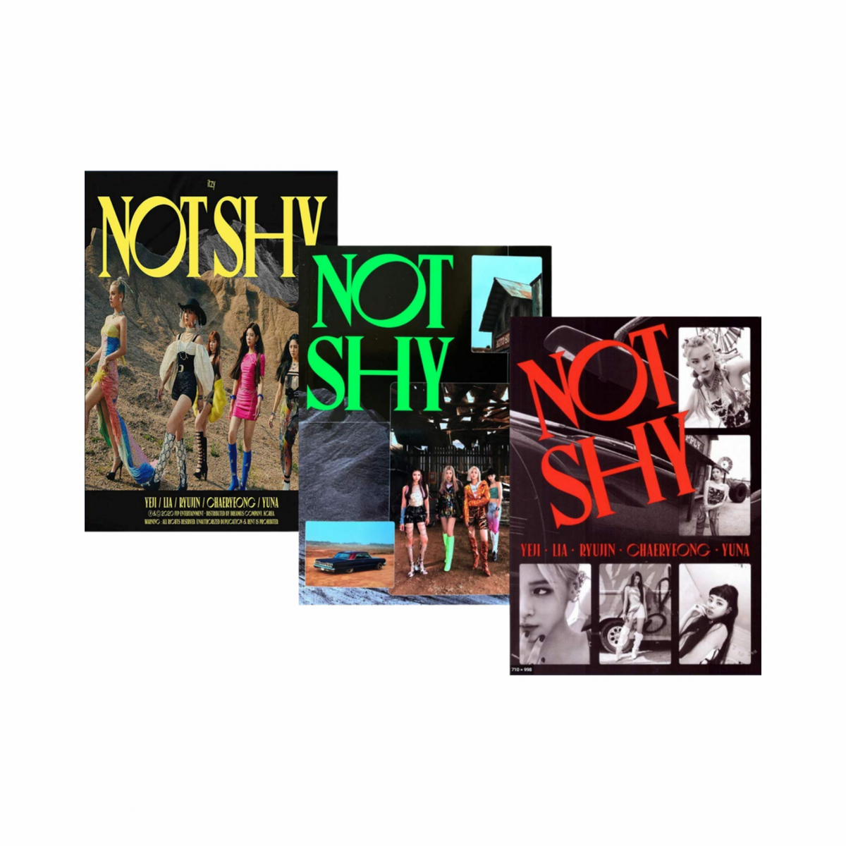 ITZY -Mini Album [NOT SHY] (Random Ver.)