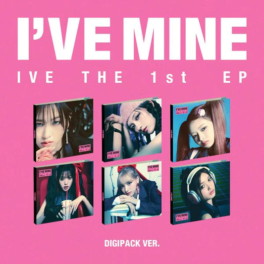 IVE - 1ST MINI ALBUM [I'VE MINE] (Digipack Ver.) (Random Ver.)