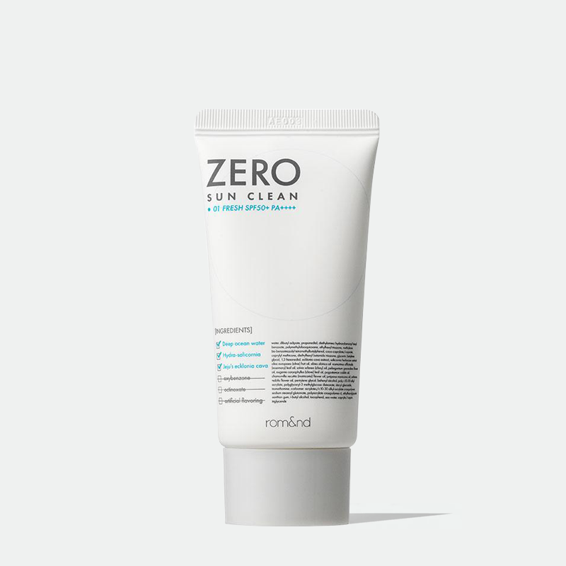 rom&nd- ZERO SUN CLEAN 01,FRESH SPF50+ PA++++