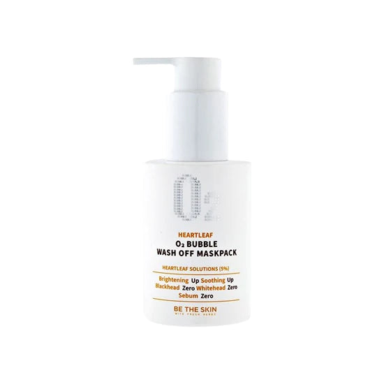 Be The Skin - Heartleaf O2 Bubble wash off maskpack 120g