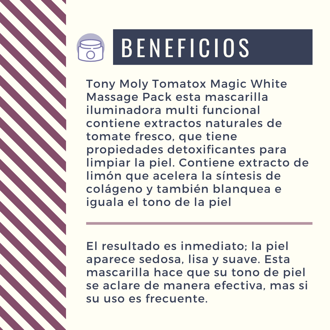 Tonymoly - Tomatox Magic Massage Pack 80g (White Massage)