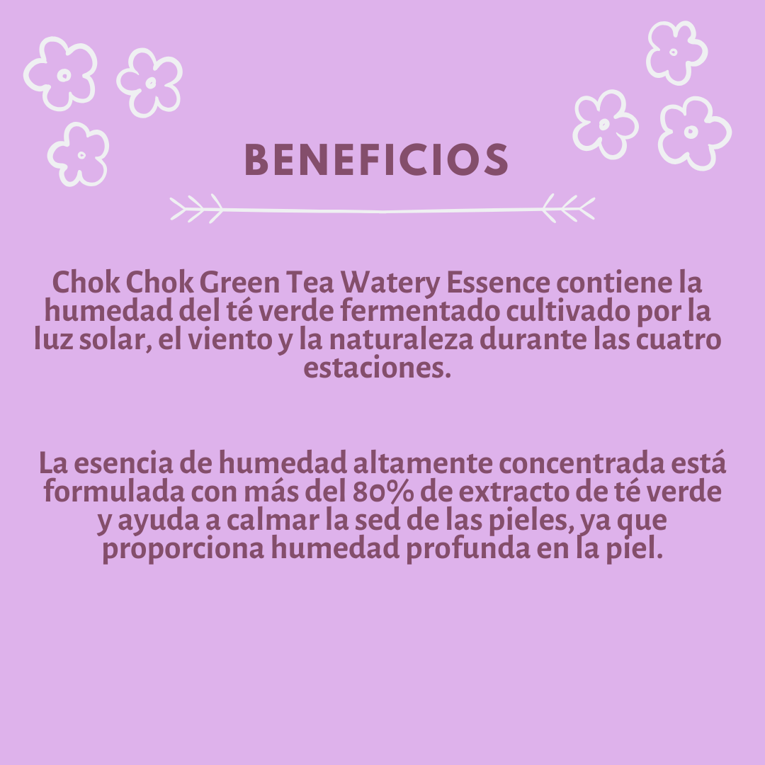 [Tonymoly] - The Chok Chok Green Tea Essence 55ml