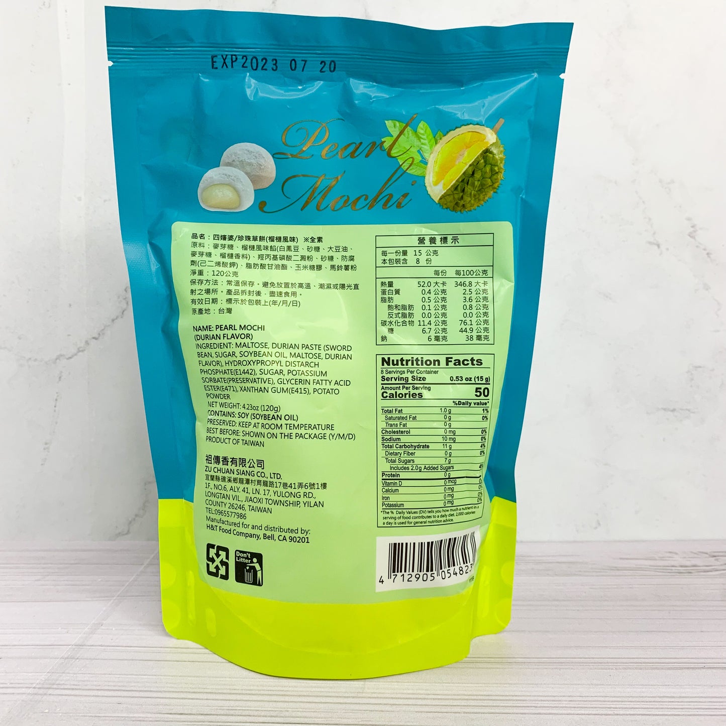 Mocchi Sabor a Durian
